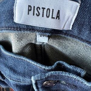 Pistola Women's Blue Straight Leg Jeans